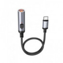 HOCO Adaptador Tipo C Encendedor Mechero para Coche UA30