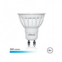 ELBAT Bombilla Led Luz Fria 560LM GU10 EB0417