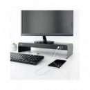 TOOQ Soporte Monitor con 3XUSB TQMR0124