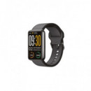 SAMI Reloj Inteligente Energy WS-2387N con Gps/resistente Agua/sueño/cardiaco/oxigeno Metalico Negro