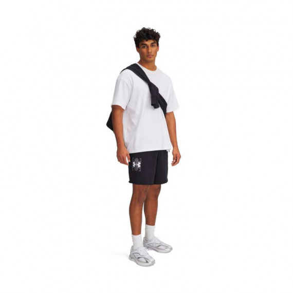 Pantalon Corto Rival Terry Logo de 8  UNDER ARMOUR