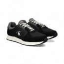 Talon Gris Dep.ante+nylon Negro  CALVIN KLEIN