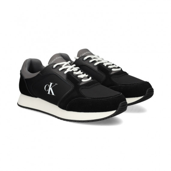 Talon Gris Dep.ante+nylon Negro  CALVIN KLEIN