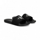 Pala Logo Textil Negro  CALVIN KLEIN