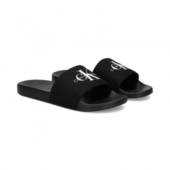 Pala Logo Textil Negro  CALVIN KLEIN