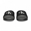 Pala Logo Textil Negro  CALVIN KLEIN