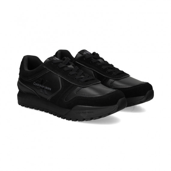 Deportivo Ante+piel Negro  CALVIN KLEIN