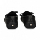 Conductor Lazo Piel Negro  HUGO BOSS