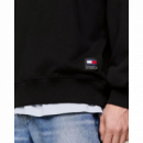 Sudadera TOMMY JEANS Boxy Negra
