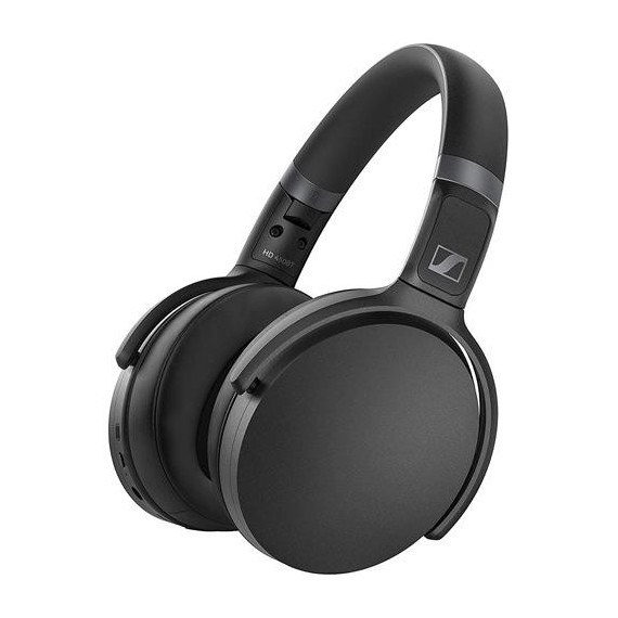 SENNHEISER Auricular de Casco Cerrado BLUETOOTH HD 450BT Negro Cancelacion Ruido,asistente de Voz,pl