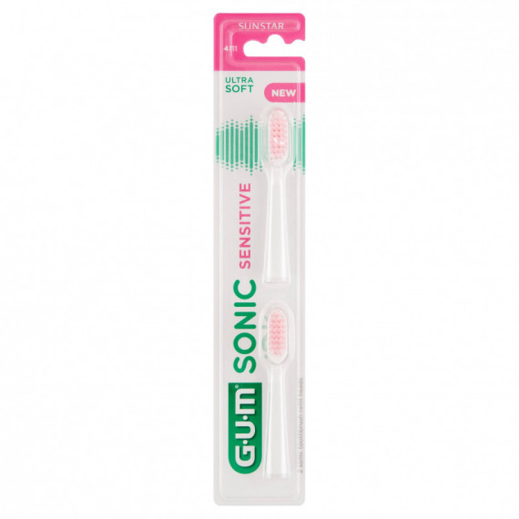 GUM Recambio Cepillo Sensivite Sonic 4111