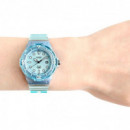 CASIO LRW-200HS-2EV – Reloj Análogo Aqua Translúcido Wr 100M
