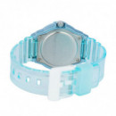 CASIO LRW-200HS-2EV – Reloj Análogo Aqua Translúcido Wr 100M