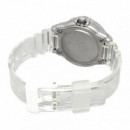 CASIO LRW-200HS-7EV – Reloj Análogo Blanco Translúcido Wr 100M