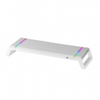 MARS GAMING Stand de Sobremesa 1 Pantalla Mgsonew Blanco