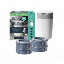 Contenedor de Pañales Twist & Click + 4 Recambios TOMMEE TIPPEE