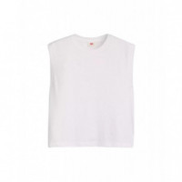Camisetas Mujer Camiseta LEVI'S sin Manga Cuadrada - Guanxe Atlantic Marketplace