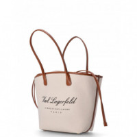 KARL LAGERFELD - Hotel Karl  Medium Canvas Bag - 1UA - A1W46075/1UA