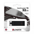KINGSTON Pendrive USB C DATATRAVELER70 32GB