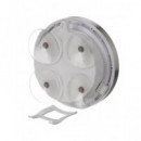 BRESSER Reloj de Baño Termohigrometro Gris 8020116