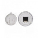 BRESSER Reloj de Baño Termohigrometro Gris 8020116