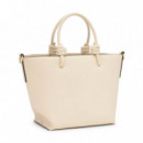 Bolso Capazo Pequeño la Rue New Beige de TOUS