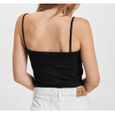 Camiseta CALVIN KLEIN Crop Top Negra