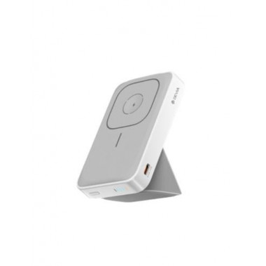 DEVIA Bateria Externa Magnetica Inalambrica PD20W 3 en 1 10000MAH Blanco
