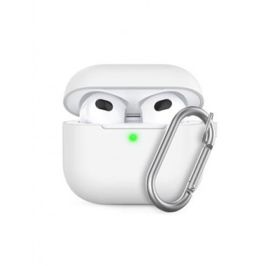 DEVIA Funda Silicona para Airpods 4 Blanco