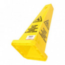 Señal Cono de Suelo Mojado PAMACON 68 Cm