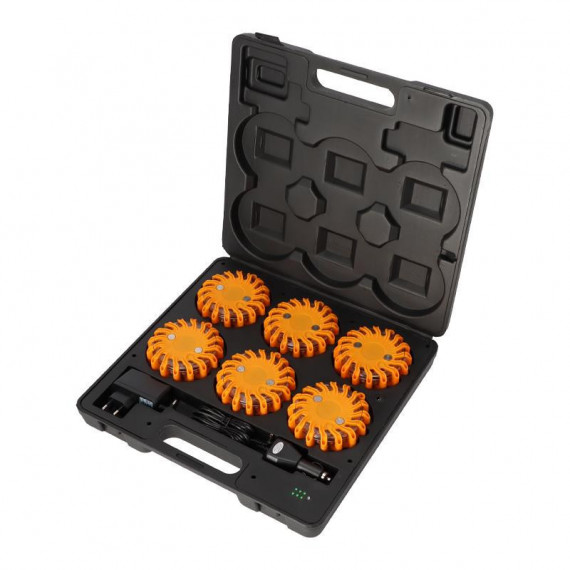 Balizas de Luces Led de Emergencia 6 Pcs PAMACON