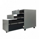 Cajonera de Oficina Gris 3 Gavetas AIRMEC 60X39X50 Cm