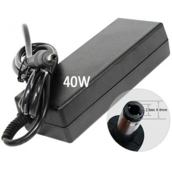 Cargador para Portátil Acer / Lg / Lenovo 40W 20V 2A 5.5 Mm X 2.5 Mm / 2052