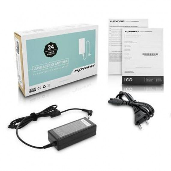 Cargador para Portátil Asus 65W  19V 3.42A 4.5 Mm X 3.0 Mm Movano