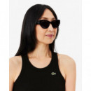 Vestido Polo sin Mangas de Algodón de LACOSTE