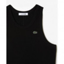 Vestido Polo sin Mangas de Algodón de LACOSTE