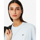 Camiseta de Corte Holgado de Algodón Suave de LACOSTE