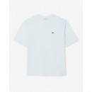 Camiseta de Corte Holgado de Algodón Suave de LACOSTE