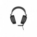 AURICULARES + MICROFONO CORSAIR HS65 USB GAMING HEADSET RGB 7.1 BLACK