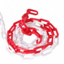 Cadena Señalizacion Plastico PAMACON 6 Mm X 25 Metros