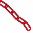 Cadena Señalizacion Plastico PAMACON 6 Mm X 25 Metros