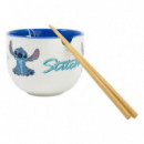 Bol de Ramen con Palillos Stitch  STOR