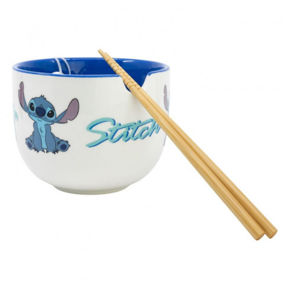 Bol de Ramen con Palillos Stitch  STOR