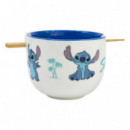 Bol de Ramen con Palillos Stitch  STOR