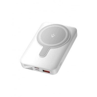 VENTION Bateria Externa Portatil 10000MAH Magnetica Inalambrica Blanca FHTW0
