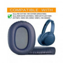 Pack Almohadilla para Auricular Casco Sony CH710/720/700 Negro  LALO