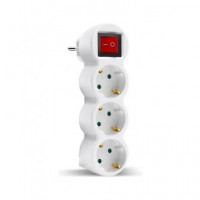 ELBAT Regleta 3 Enchufes con 1XUSB/1XTIPO C
