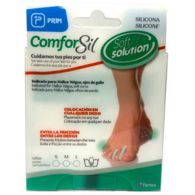 Separadedos Comforsil Silicona Extrafino T- Med  SINODOR