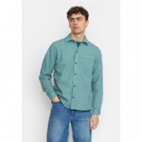 Chaquetas Hombre Camisa REVOLUTION 3997 Dustgreen