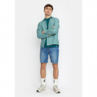 Chaquetas Hombre Camisa REVOLUTION 3997 Dustgreen